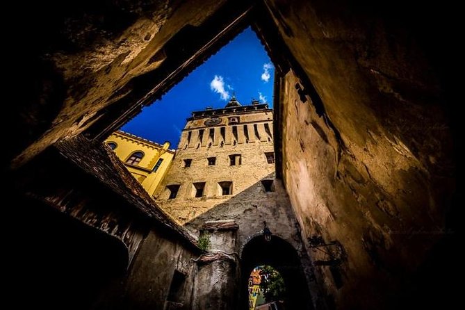 2-Day Transylvania from Bucharest: Brasov, Bran, Sighisoara - Sighisoara’s towers, stairway, and hilltop church