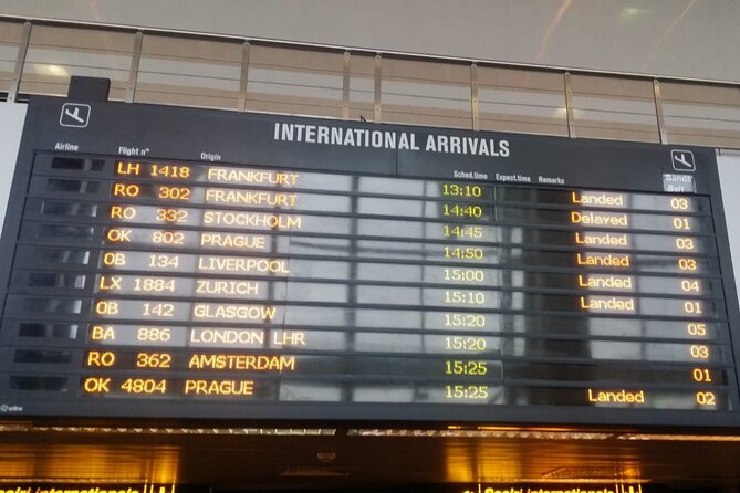 Bucharest Airport Private Transfer - The ride back to the airport