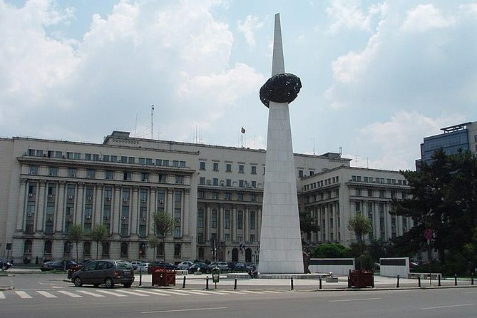 Bucharest Highlights Bike Tour - The civic center and the Patriarchal Cathedral