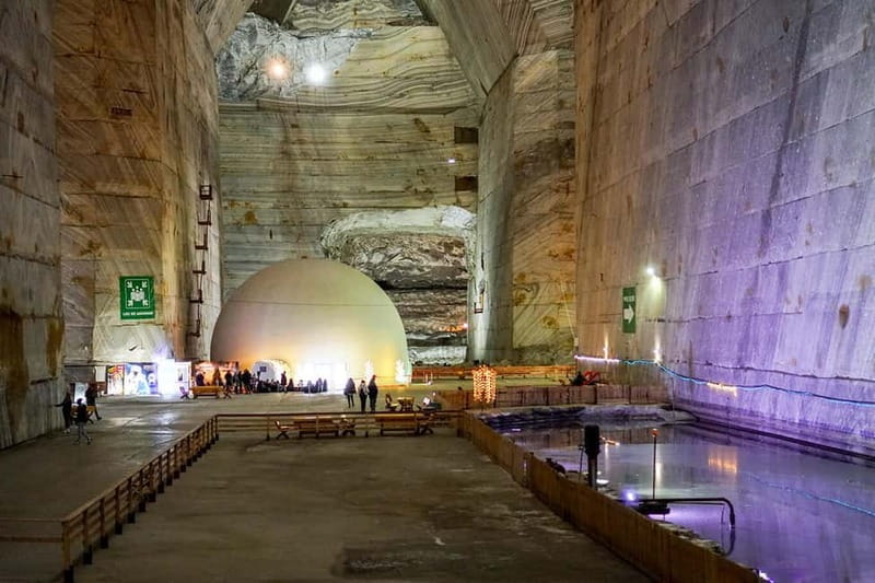 Bucharest: Muddy Volcanoes and Salt Mine Private Day Tour - Reading the cold cones at Berca