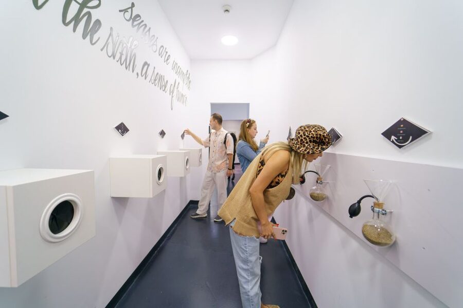 Bucharest: Museum of Senses Entry Ticket - The 2D café and the optical illusion rooms
