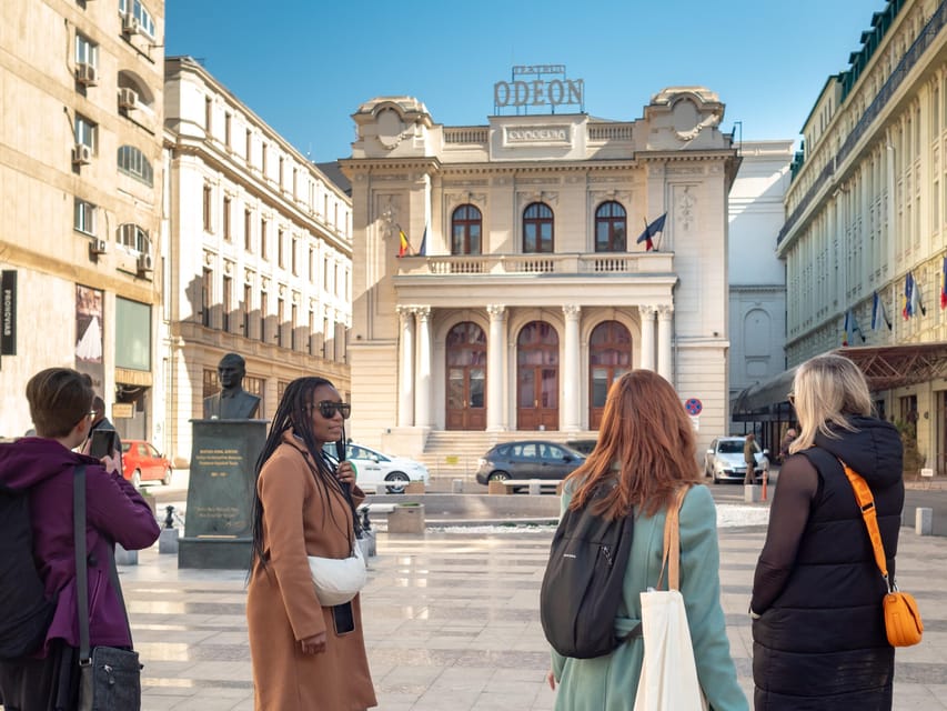 Bucharest: Small Group History, Art & Secrets Tour - Starting beneath the Romanian Athenaeum