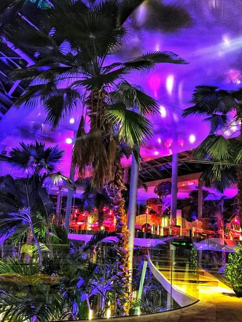 Bucharest: Therme Spa Night Experience with Transfer - The botanical garden and indoor palms