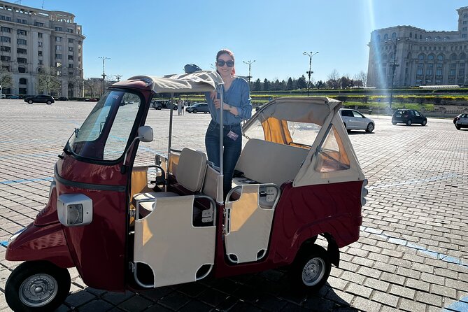 Bucharest Tuk Tuk City Tour - The Parliament and the Ceaușescu story