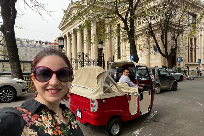Bucharest Tuk Tuk City Tour - The Triumphal Arch and Bucharest’s northern side