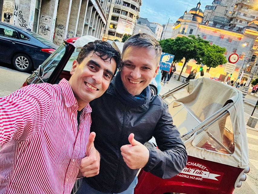 Bucharest Tuk Tuk City Tour - Who gets the best value at $58
