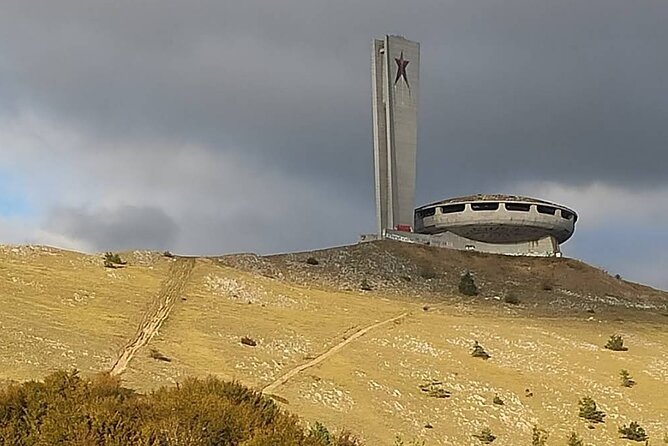 Buzludzha Monument and Tsarevets Fortress in Bulgaria Private - The Mountain Road to Buzludzha