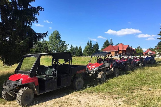 Carpathian mountains Snowmobile, ATV or Buggy tour in one day - Price, food, and what to budget