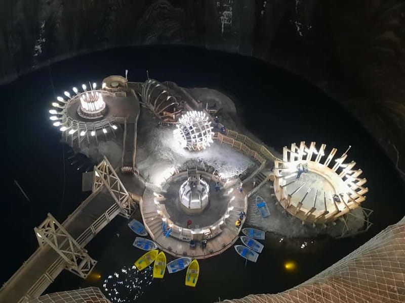 Cluj: Turda Salt Mines, Rimetea, and Coltesti Fortress Tour - From Cluj to the old salt workings at Turda