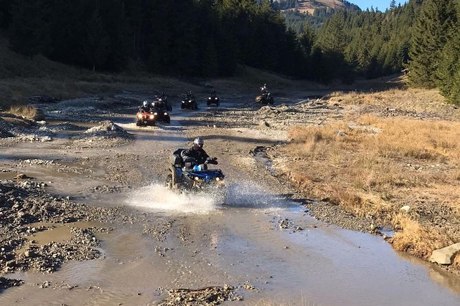 Day trip on Quad ATV - Transylvanian outdoor adventure - Red Lake: a dramatic first stop