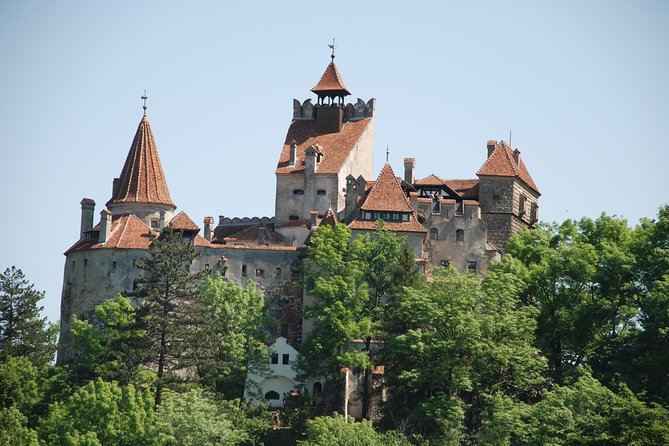 Dracula's Castle & Peles Palace Tour from Bucharest Including Brasov Old Town - Brasov’s old center after the castles