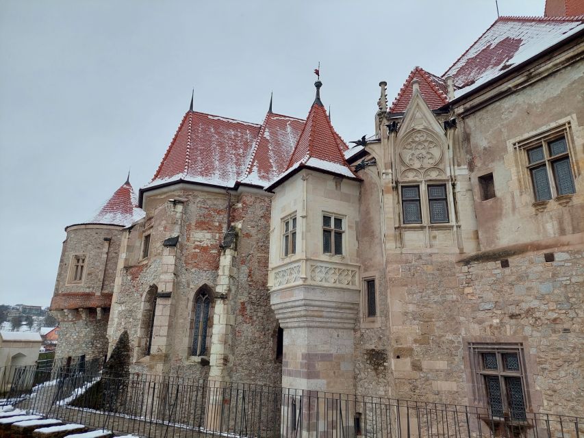 From Brasov: Corvin Castle and Sibiu (Optional Sighisoara) - Approaching the fortress above the Zlasti River