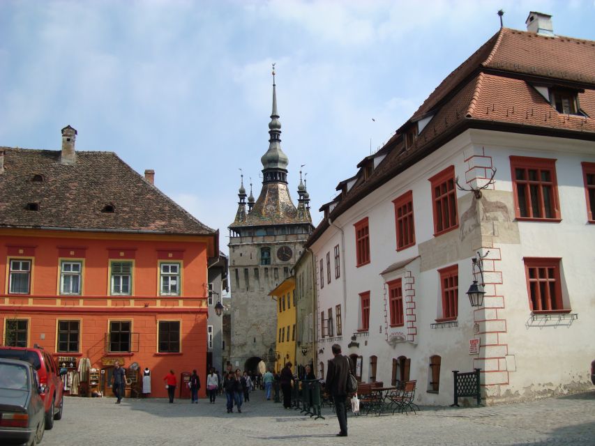 From Brasov: Guided Sighisoara and Sibiu Private Day Trip - The Clock Tower and Church on the Hill