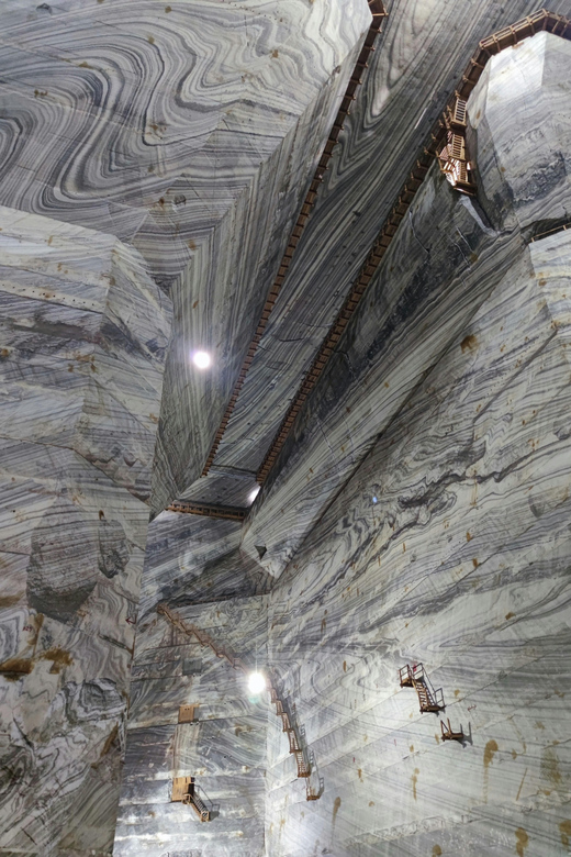 From Bucharest: Largest Salt Mine In Europe and Peles Castle - Going underground at Slănic Prahova