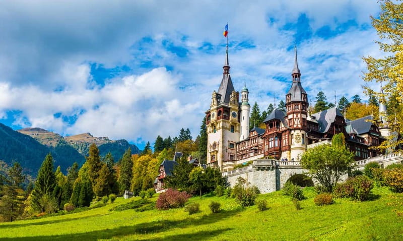 From Bucharest: Peles Castle, Brasov & Bran Castle Day Trip - A full Transylvania day from University Square