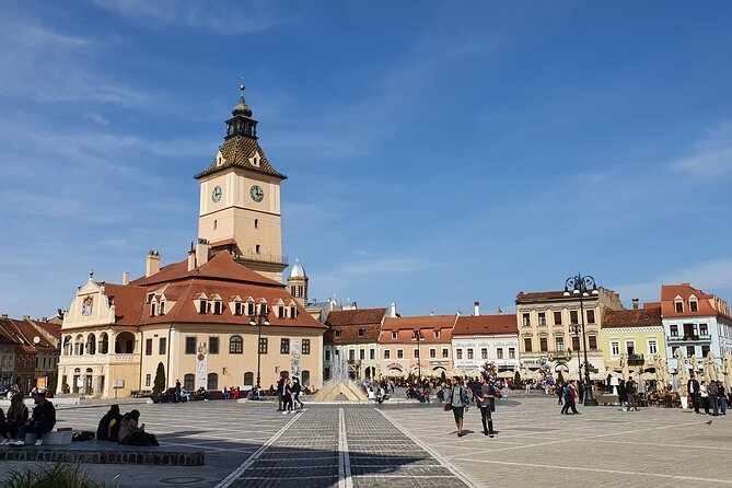 Private tour: Medieval cities of Transylvania, 2 Days from Bucharest - Brasov’s Saxon center in one focused hour