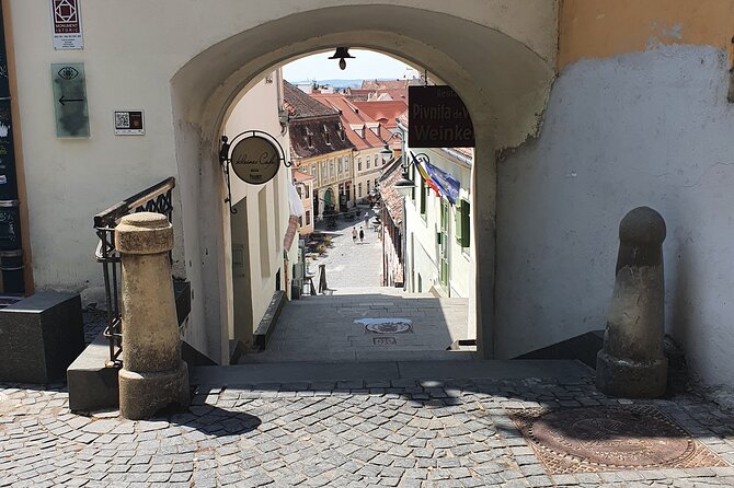 Sibiu City Tour - Private Day Trip from Bucharest - Small Square and the Bridge of Lies