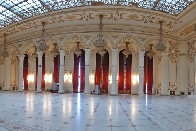 Skip the Line Ticket of the Palace of Parliament in Bucharest - The grand interiors and local materials