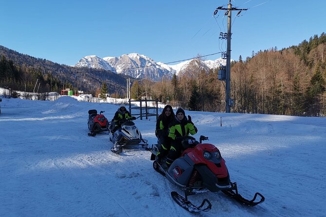 SnowMobiles Tour in Carpathian Mountains - The guide and group experience