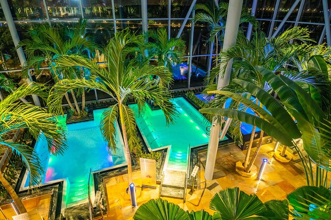 Therme Bucuresti: Entry Ticket and Transfer - Warm pools, pool bars, and sauna time