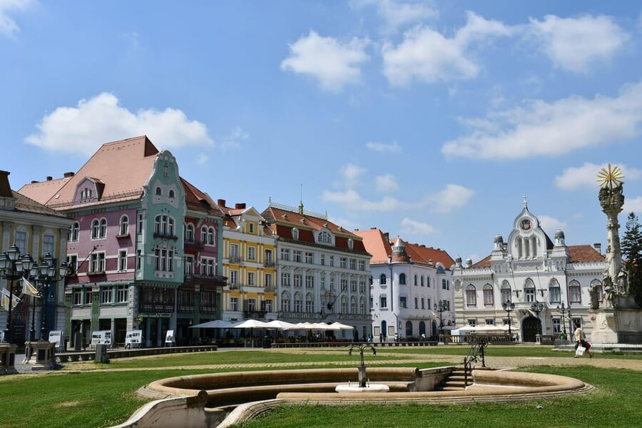 Timisoara: Private Walking Tour with a Local Guide - The four main squares, the backbone of the route