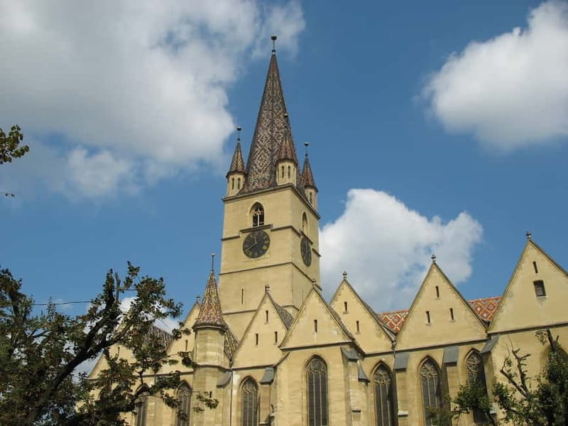 Tour of Sibiu - Church in Cristian - Village of Sibiel - From city streets to Cristian’s fortified church