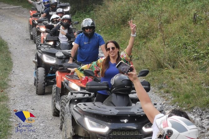 Triumph Arch, Paltinu Dam, Doftana, Small Group ATV Tour - Rural Romania beyond the main roads
