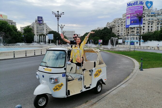 Tuk Tuk Bucharest Tour - Unique Experience in town! - Herastrau Park and the Triumphal Arch
